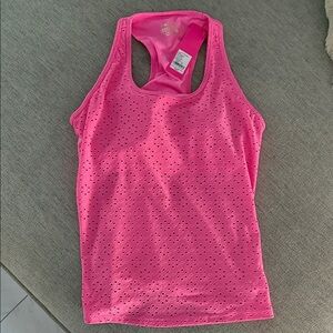Lilly Pulitzer Pink Eyelet Tank Top